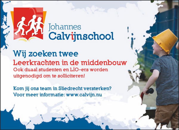 Leerkrachten gezocht